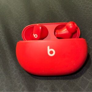 Beats by Dr. Dre Studio Buds - Beats Red (used only 20 days)